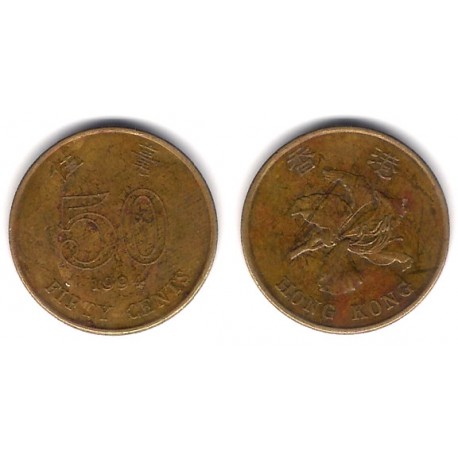 (68) Hong Kong. 1994. 50 Cents (BC)