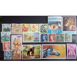 Lote de sellos de varios paises (20 uds)