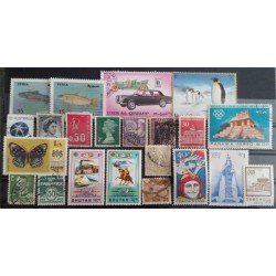 Lote de sellos de varios paises (22 uds)