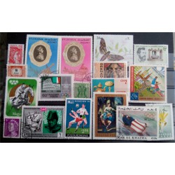 Lote de sellos de varios paises (18 uds)