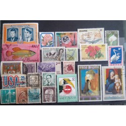 Lote de sellos de varios paises (24 uds)