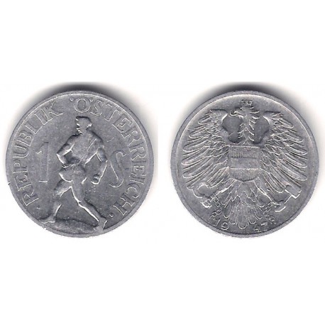 (2871) Austria. 1947. 1 Schilling (MBC+)