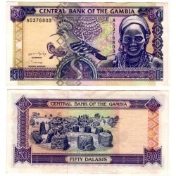 (19a) Gambia. 1996. 50 Dalasis (MBC)