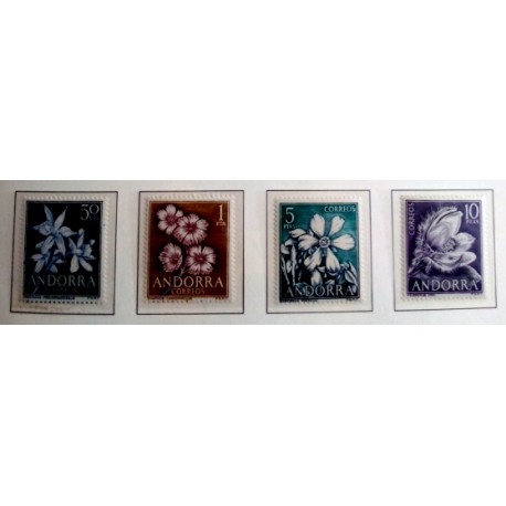(58 a 61) Andorra. 1966. Serie Completa (Nuevo)