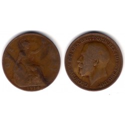 (810) Gran Bretaña. 1914. 1 Penny (BC)