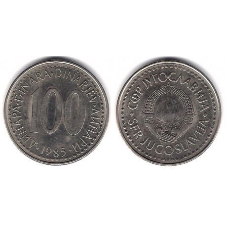 (114) Yugoslavia. 1985. 100 Dinara (EBC)