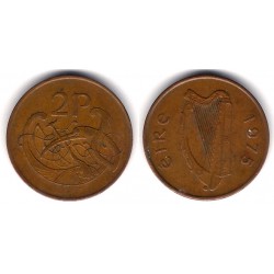 (21) Irlanda. 1975. 2 Pence (BC+)