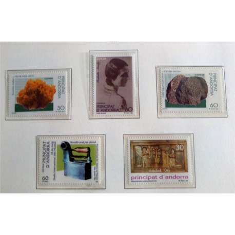 (237 a 241) Andorra. 1996. Serie Completa (Nuevo)