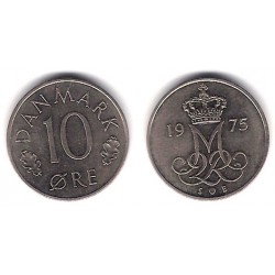 (860.1) Dinamarca. 1975. 10 Ore (MBC)