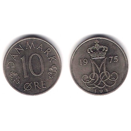 (860.1) Dinamarca. 1975. 10 Ore (MBC)