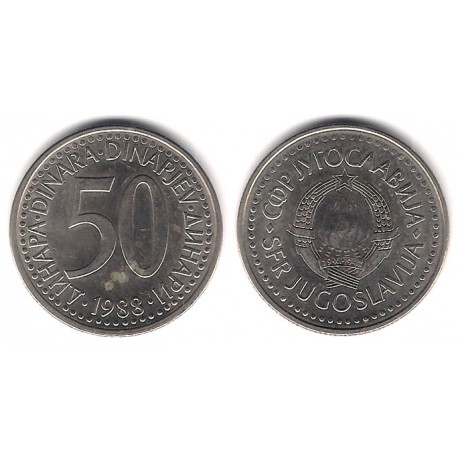 (113) Yugoslavia. 1988. 50 Dinara (MBC)