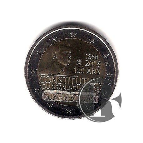 Luxemburgo. 2018. 2 Euro (SC)