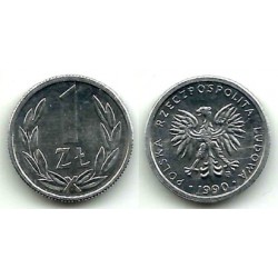 (Y49.3) Polonia. 1990. 1 Zloty (EBC+)