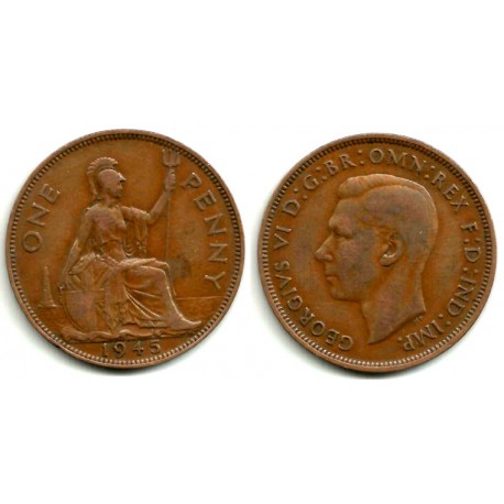 (845) Gran Bretaña. 1945. 1 Penny (MBC-)
