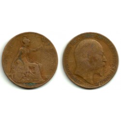 (794.2) Gran Bretaña. 1908. 1 Penny (BC)