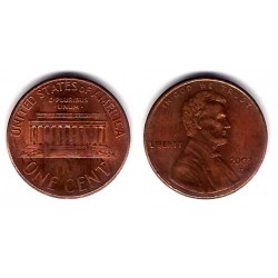 (201) Estados Unidos de América. 2003(D). 1 Cent (BC)
