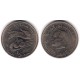 (303) República Tunecina. 1983. ½ Dinar (EBC)