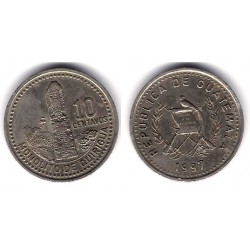 (277.6) Guatemala. 1997. 10 Centavos (MBC)