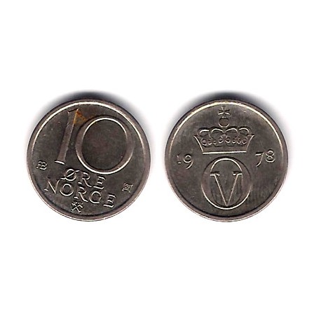 (416) Noruega. 1978. 10 Ore (MBC)