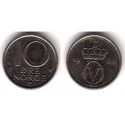 (416) Noruega. 1988. 10 Ore (MBC)