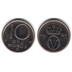 (416) Noruega. 1985. 10 Ore (MBC)