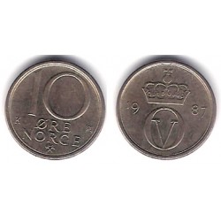 (416) Noruega. 1987. 10 Ore (MBC)