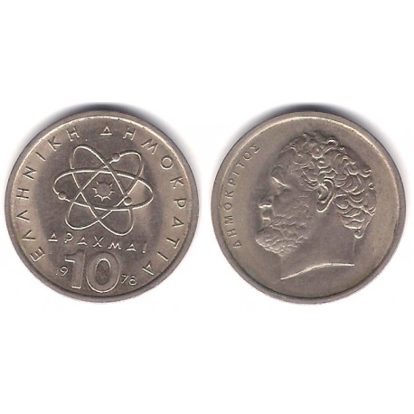 (119) Grecia. 1978. 10 Drachma (MBC)