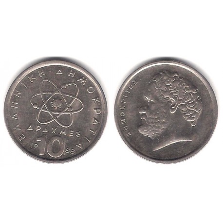 (119) Grecia. 1988. 10 Drachma (MBC+)
