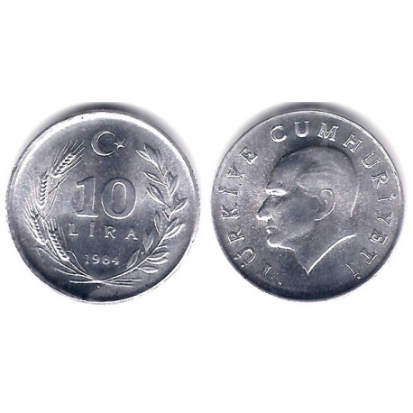 (964) Turquia. 1984. 10 Lira (SC)