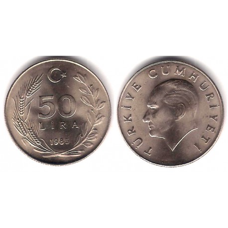 (966) Turquia.1985. 50 Lira (SC)