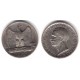 (67.1) Italia. 1927(R). 5 Lira (MBC) (Plata)
