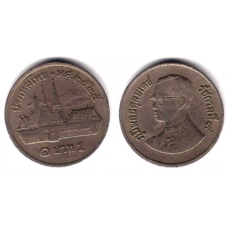 (Y159) Tailandia. 1982. 1 Baht (BC+)