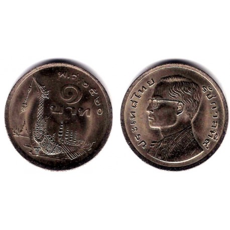 (Y110) Tailandia. 1977. 1 Baht (EBC+)