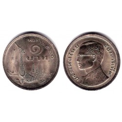 (Y110) Tailandia. 1977. 1 Baht (EBC+)