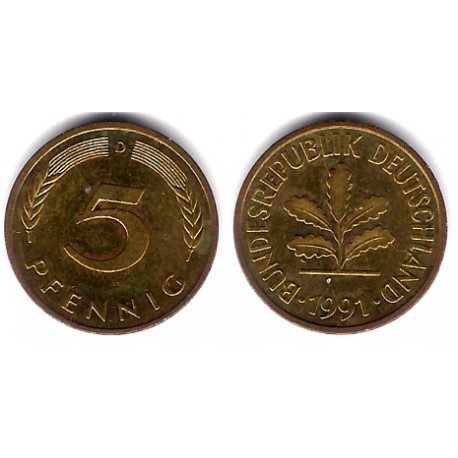 (107) Alemania. 1994. 5 Pfennig (MBC)