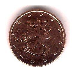Finlandia. 1999. 1 Céntimo (SC)
