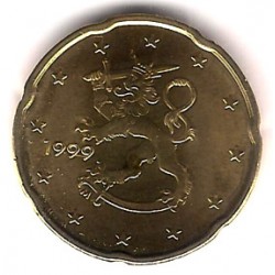 Finlandia. 1999. 20 Céntimos (SC)