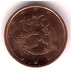 Finlandia. 2000. 2 Céntimos (SC)