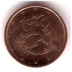 Finlandia. 2000. 2 Céntimos (SC)