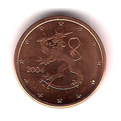 Finlandia. 2004. 1 Céntimo (SC)
