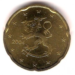 Finlandia. 2004. 20 Céntimos (SC)