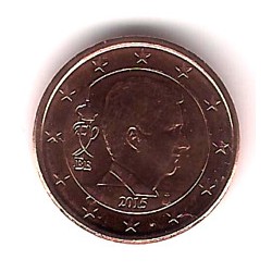 Bélgica. 2015. 1 Céntimo (SC)