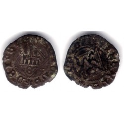 Enrique IV. 1454-74. Dinero (BC) Ceca de Sevilla