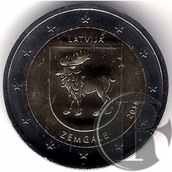 Letonia. 2018. 2 Euro (SC) Zemgale