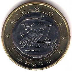 Grecia. 2002. 1 Euro (SC)