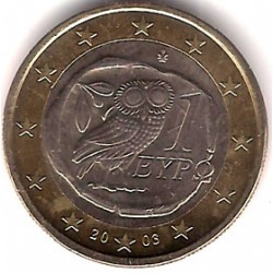 Grecia. 2003. 1 Euro (SC)