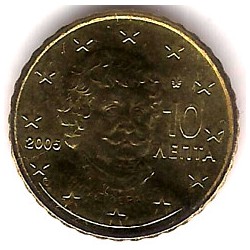 Grecia. 2005. 10 Céntimos (SC)
