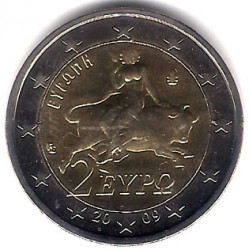 Grecia. 2009. 2 Euro (SC)