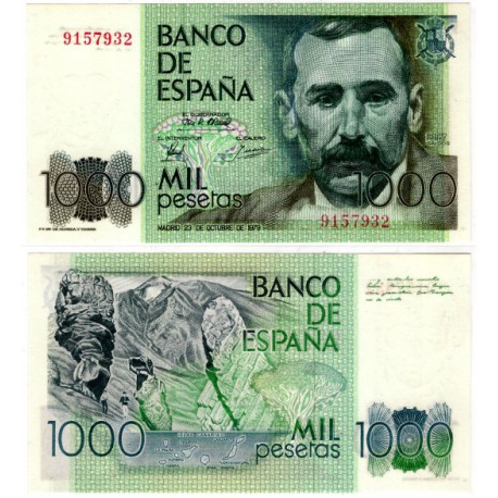 España. 1979. 1000 Pesetas (SC) Sin Serie