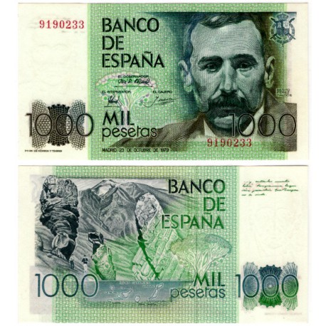 España. 1979. 1000 Pesetas (SC) Sin Serie